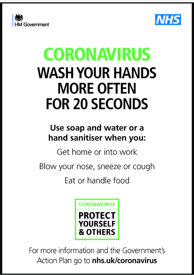 Coronavirus Wash hands